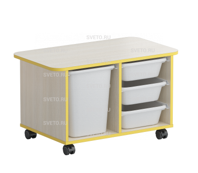 Тумба мобильная с лотками “Самоделкин”